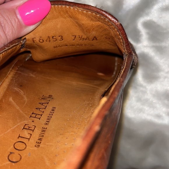 7.5 AA LADIES COLE HAAN CHUNKY SOLE LOAFERS. Never worn. - Picture 8 of 8